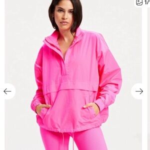 Women's Pink Windbreaker Jacket